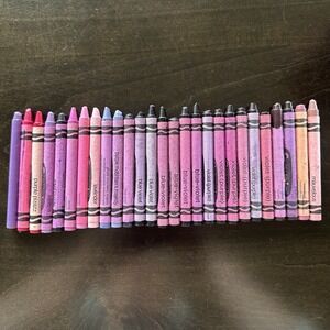 Vintage Lot Purple Crayola Crayons Binney Smith Discontinued Mountain's Majesty